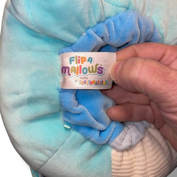 Squishmallows Flip a Mallows Miles Dragon Lune Loch Ness Monster Plush Pillow 8" - Picture 6 of 12